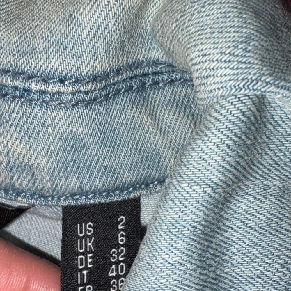 H by Halston Light Blue Jean Jacket